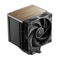DeepCool AK500 G2 Wood Grain Top Cover CPU Cooler, 5 Heat Pipes, 4-pin PWM, Intel LGA1851/1700/1200/115x, AMD AM5/AM4