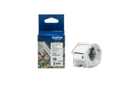 Brother CZ-1004 Full Colour continuous label roll, 25mm wide to Suit VC-500W