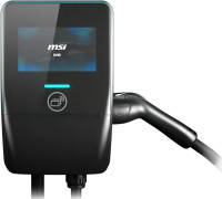 MSI Smart EV Charger EV Premium V2, Single Phase 32A, 7.4KW ,5M Type 2 Charging gun,  7' IPS,  IP55 (Charger) / IP67 (charging gun)