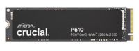 Crucial P510 1TB Gen5 2280 NVMe M.2 SSD 11,000 / 9,500 MB/s R/W 600TBW 1.5M IOPS 1.5M hrs MTTF Full-Drive Encryption 5yrs ~CT1000P310SSD8