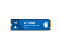 Western Digital WD Blue SN5000 NVMe™ 4TB SSD 2.5' M.2 2280, 5,500MB/s R 5,000MB/s W, 690K IOPS R / 900K IOPS W, PCIe Gen4 x4, 5-Y Warranty