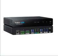 YealinkDE300,AV over IP, 4K@60Hz4:4:4,USB 3.0 capture for MTR,Seamless 2x2 Video Matrix Switching,Multiple USB Connectivity,HDCP 2.3,Gigabit Ethernet