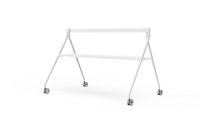 Yealink Floorstand for MeetingBoard 86' with Tray,Perfect fit for Yealink MeetingBoard 86',Wheeled for easy transport Stable, White, EOS