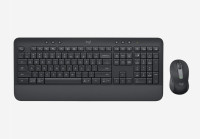 Logitech MK650 Wireless Keyboard & Mouse - Graphite for Business