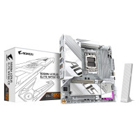 (LS) Gigabyte B850M A ELT WF6E ICE, AMD AM5, 4 x DDR5 up to 256 GB, 1 x HDMI, 1 x PCI Express x16, 2 x M.2, 4 x SATA,  9 x USB 3.2