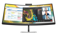 HP Series 5 Pro 34' WQHD 4K CURVED 21:9 3440x1440 100Hz Height Adjust VA LCD Tilt Swivel USB-C DP HDMI Speakers VESA Webcam 3yrs wty