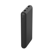 Belkin BoostCharge 20k mAh Power Bank (Triple-Port) + USB-C to USB-A Cable - Black (BPB012btBK), 2xUSB-A (12W), 1xUSB-C (15W), 2 Years Warranty