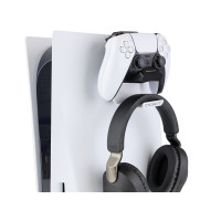 Cygnett Charge & Play PS5 Dual Sense Charging Dock + Headset Hook - (CY4452CYPSC)Extendable Headphone Hook, Charge in just 2 hours,2 Years Warranty