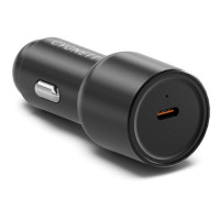 Cygnett CarPower 65W USB-C Car Charger - Black (CY4708CYCCH), Aluminium Alloy Finish, LED Charge Indicator, 2 Years Warranty
