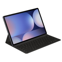 Samsung Galaxy Tab S10+ / Tab S9+ / Tab S9 FE+ Book Cover Keyboard Slim - Black(EF-DX820UBEGWW), Slim and Lightweight, AI Key, 6 Months Warranty