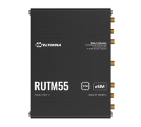 Teltonika RUTM55 Dual 5G Router, Dual SIM & eSIM™, Telit 5G Modem, Auto-Failover,