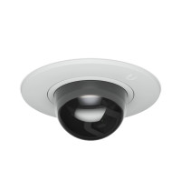 Ubiquiti G5 Dome Camera Ultra Flush Mount,White, Accessory For Recessed Instal Into A Wall/Ceiling With Smoked Bubble Enhanced Discretion