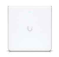 Ubiquiti UniFi Wi-Fi 6 Enterprise Sleek, Wall-mounted WiFi 6E Access Point, Integrated Four-port Switch, For High-density Office Network