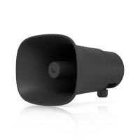 Ubiquiti AI Horn Speaker, Black,All-weather PoE 120 dB Horn Speaker With Advanced AI Alert Functionality&Versatile Wall, Corner,Pole Mounting Options
