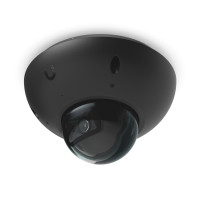 Ubiquiti G6 Dome,Black,All weather,Vandal-proof 4K PoE Camera,1/1.8 8MP Image Sensor,Multi-TOPS AI Engine,Longrange IR NightVision,*Avail for DealReg*