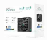 DeepCool PS750G 750W Gamer Storm SFX ,Full Japanese Electrolytic Capacitors, Cybenetics Platinum /PPLP Gold, Fluid Dynamic Bearing