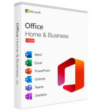 Microsoft Office Home & Business 2024 English APAC Medialess Retail New. Includles Word, Excel, PowerPoint, Outlook for PC and Mac