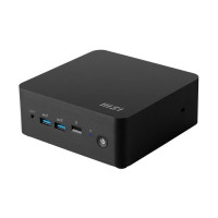 MSI Cubi NUC AI 1UMG-013BAU Mini PC Black Barebone Core Ultra 5 125H 2x Thunderbolt 4 2x HDMI 2x Intel® I226V (2.5G) Wi-Fi 6E AX211 3Y