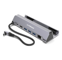 mbeat® USB-C Gaming Dock for Steam Deck & ROG Ally 100W PD pass-through 4K@60Hz (3840 × 2160) Gigabit Ethernet up to 10/100/1000Mbps  5Gbps data