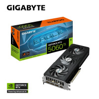 (LS) Gigabyte GeForce RTX™ 5060 Ti EAGLE MAX OC 8G, 2617 MHz, CUDA 4608, 28 Gbps, GDDR7,128 bit, PCI-E 5.0, PSU 650W, DisplayPort 2.1b *3 HDMI 2.1b *1
